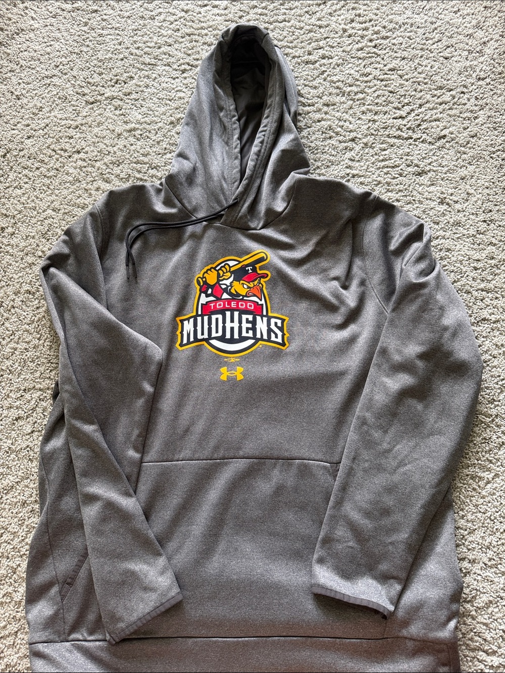 Under Armour Gray Toledo Mud Hens Hoodie